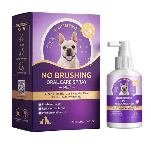 Lunaraé™ 🍃No-Brushing Oral Care Spray for Dogs & Cats