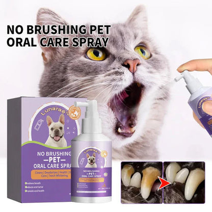 Lunaraé™ 🍃No-Brushing Oral Care Spray for Dogs & Cats