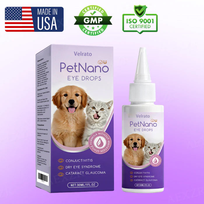 🔥 𝙁𝙇𝘼𝙎𝙃 𝙎𝘼𝙇𝙀 𝙀𝙉𝘿𝙄𝙉𝙂 𝙎𝙊𝙊𝙉| Velrato PetNano Eye Drops -𝗕𝗲𝗰𝗮𝘂𝘀𝗲 𝗧𝗵𝗲𝗶𝗿 𝗘𝘆𝗲𝘀 𝗠𝗮𝘁𝘁𝗲𝗿✨