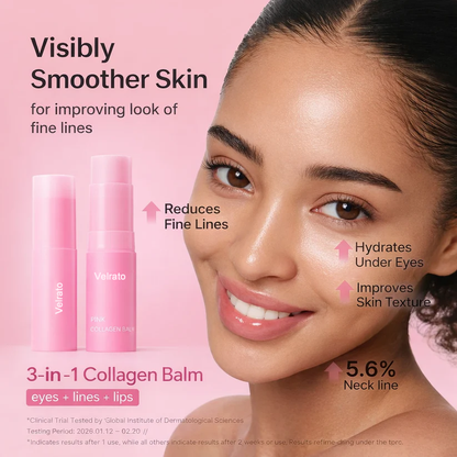 ⏰Buy one and get one free Pink Collagen Volume Multi Balm & Pink Collagen Volume Eye Mask