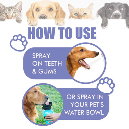 Lunaraé™ 🍃No-Brushing Oral Care Spray for Dogs & Cats